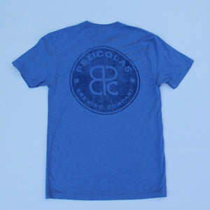 Blue on Blue PBC Logo Shirt