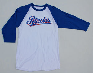 Peticolas Baseball 3/4 Sleeve Tee