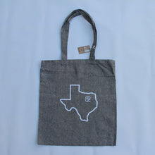 Load image into Gallery viewer, Grey and White Reusable Tote