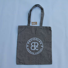 Load image into Gallery viewer, Grey and White Reusable Tote