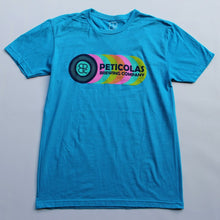 Load image into Gallery viewer, Peticolas Record Tee - Teal