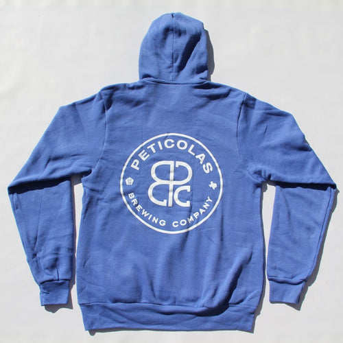 Peticolas Navy Blue Pullover Hoodie