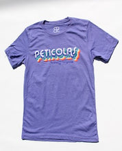Load image into Gallery viewer, Periwinkle Retro Unisex Bubble Logo Tee