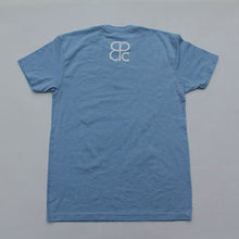 Load image into Gallery viewer, Peticolas IPA T-shirt in Columbia Heather Blue