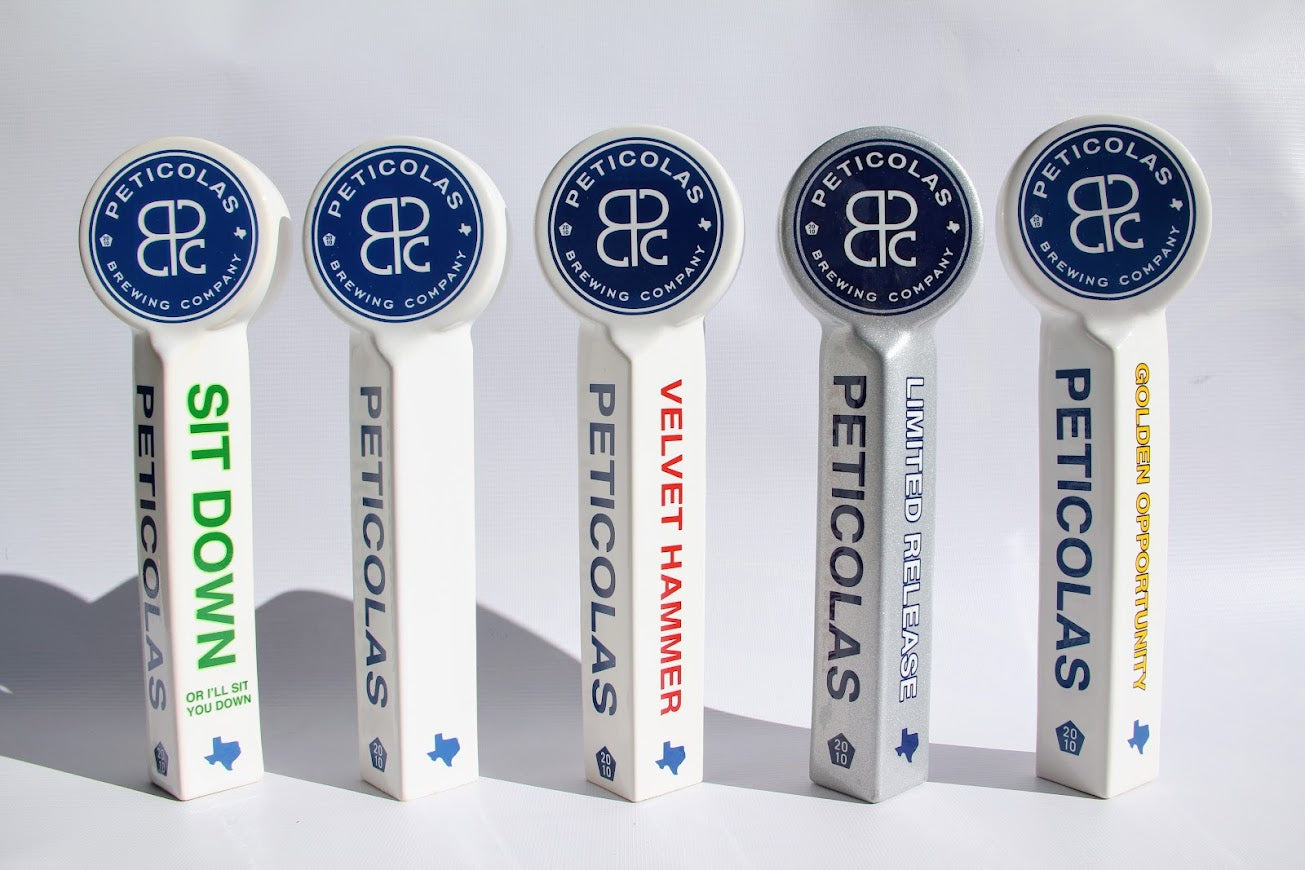 Taphandles – Peticolas Brewing Company