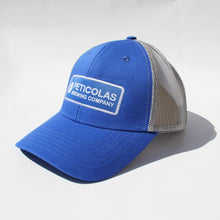 Load image into Gallery viewer, Blue/Gray Trucker Hat